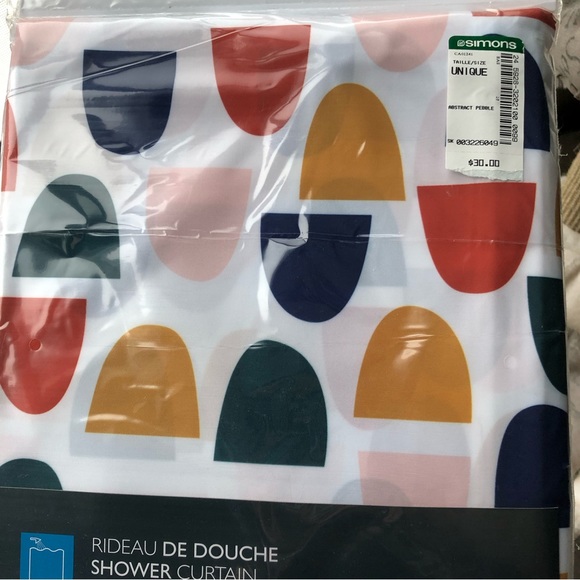 New Colourful Shower Curtain - Picture 6 of 6